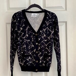 NWOT Thakoon for Target Black and White Pattern Cardigan Sweater - Size XS
